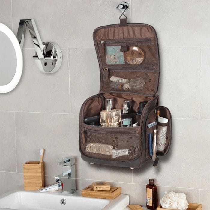 Leather Toiletry Bag – The Hangar
